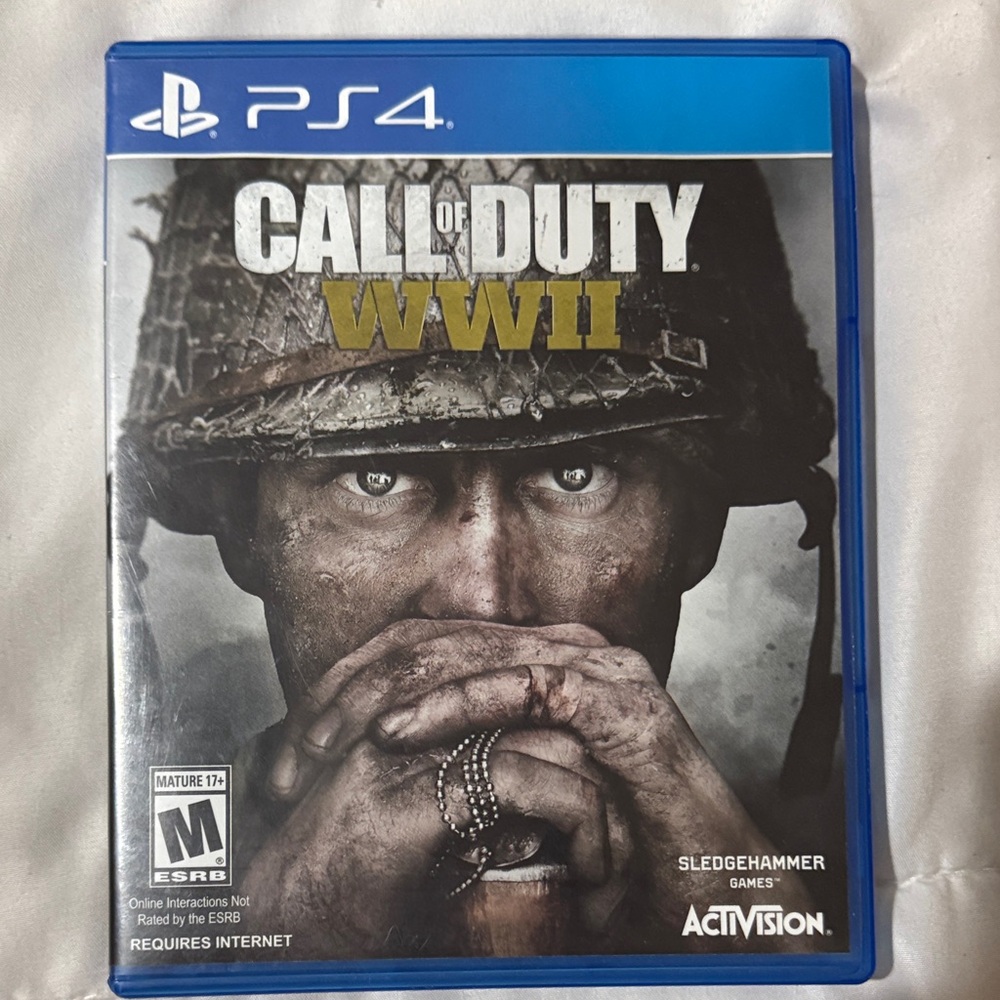 Call of Duty WWII for PS4 - Blue Case